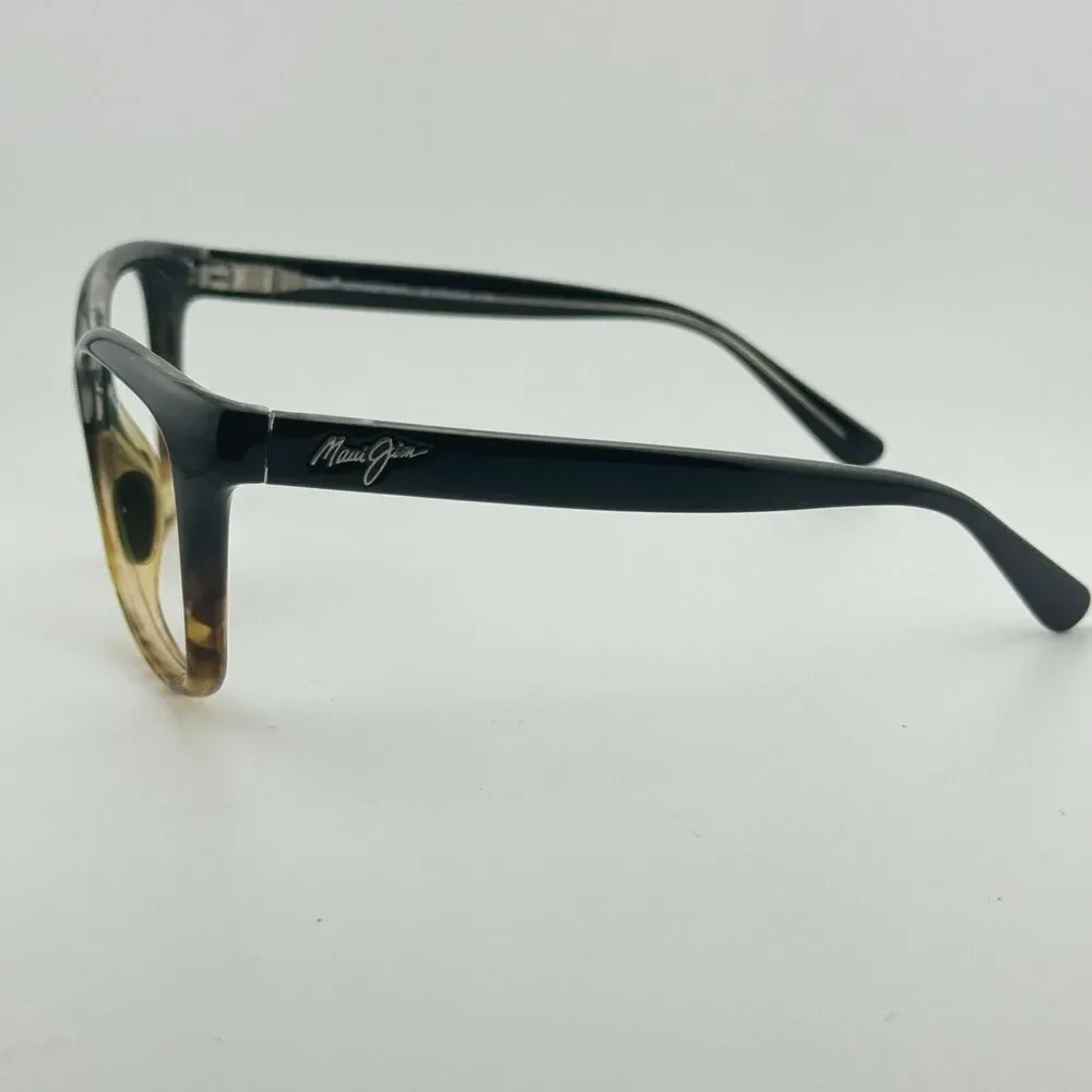 Maui Jim Italy Starfish MJ744-02T 55-16-145 Black Plastic Sunglasses Frame 12946